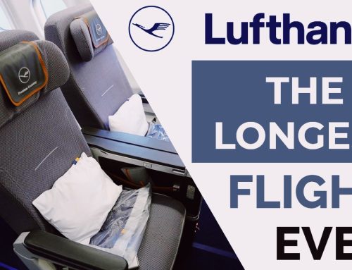 LUFTHANSA A380 Premium Economy Flight – Singapore to Frankfurt