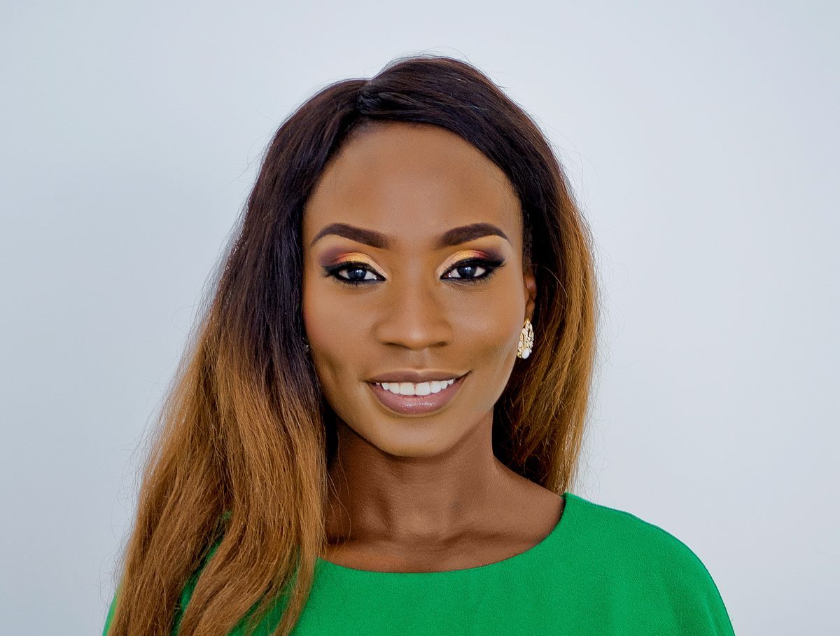 Sassy Funke filming at the airport